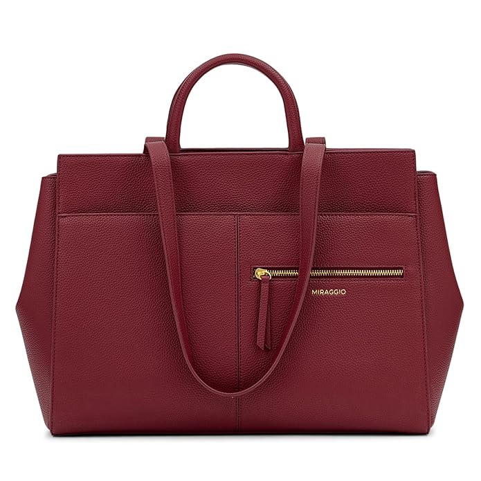 Miraggio Riana Office Tote Bag For Women Fits Upto 14 Inches Laptop