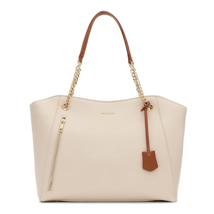 Miraggio Dakota Solid Structured Tote Bag for Women