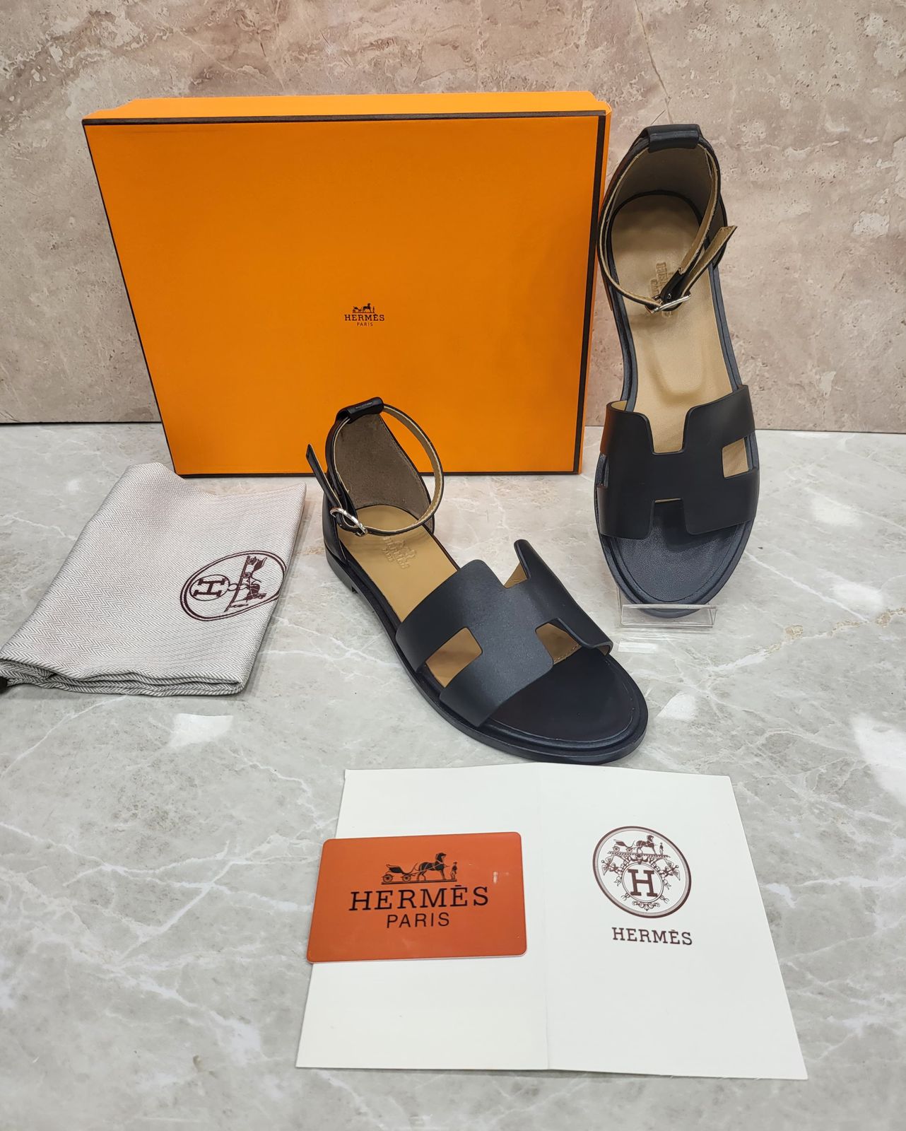 Hermes Flat Sandal